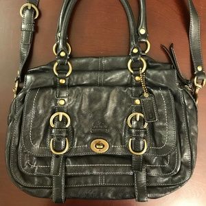 COACH Black Legacy Garcia Satchel, No. EO893-12704